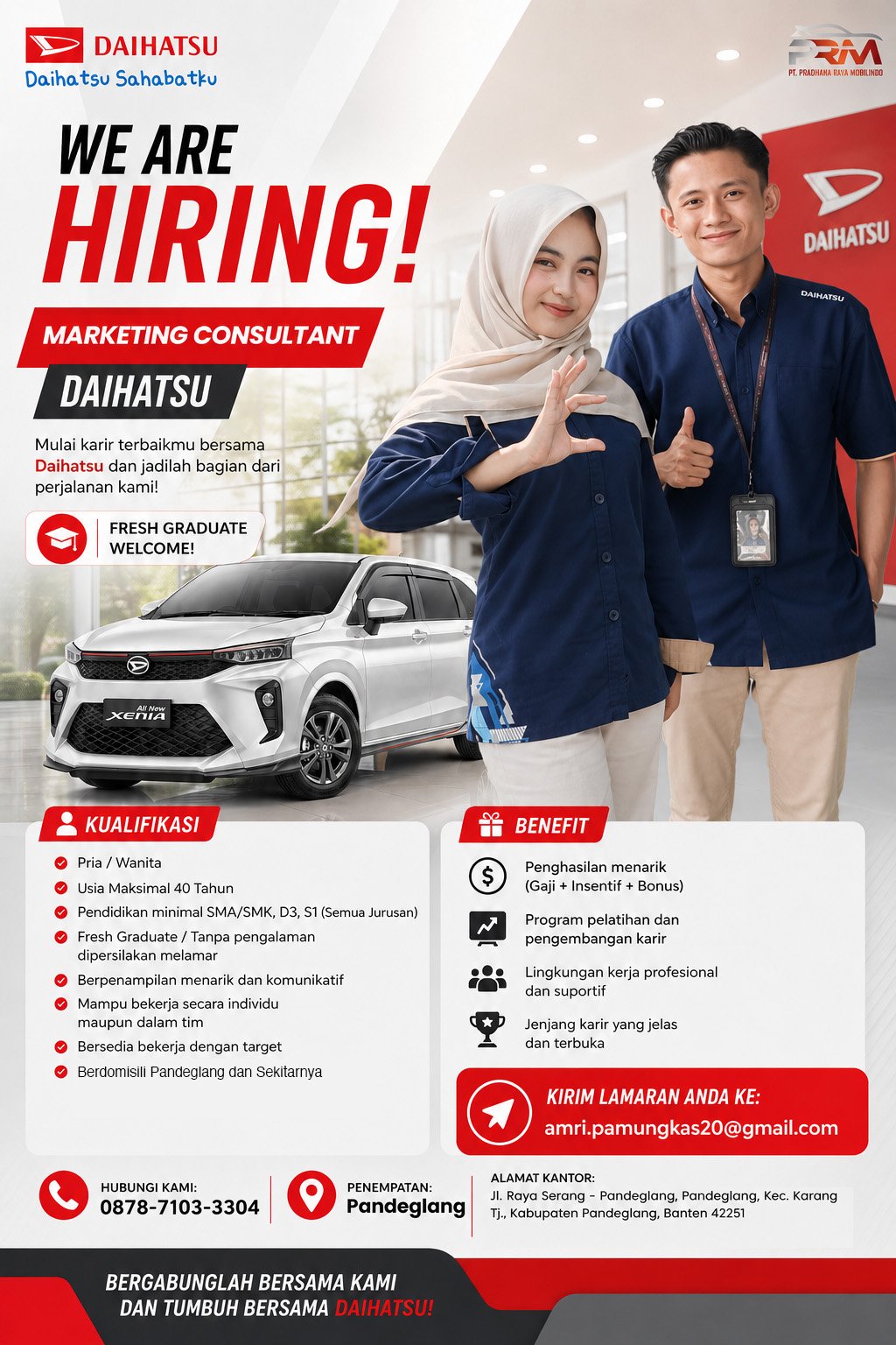 Sales Eksekutif Pandeglang