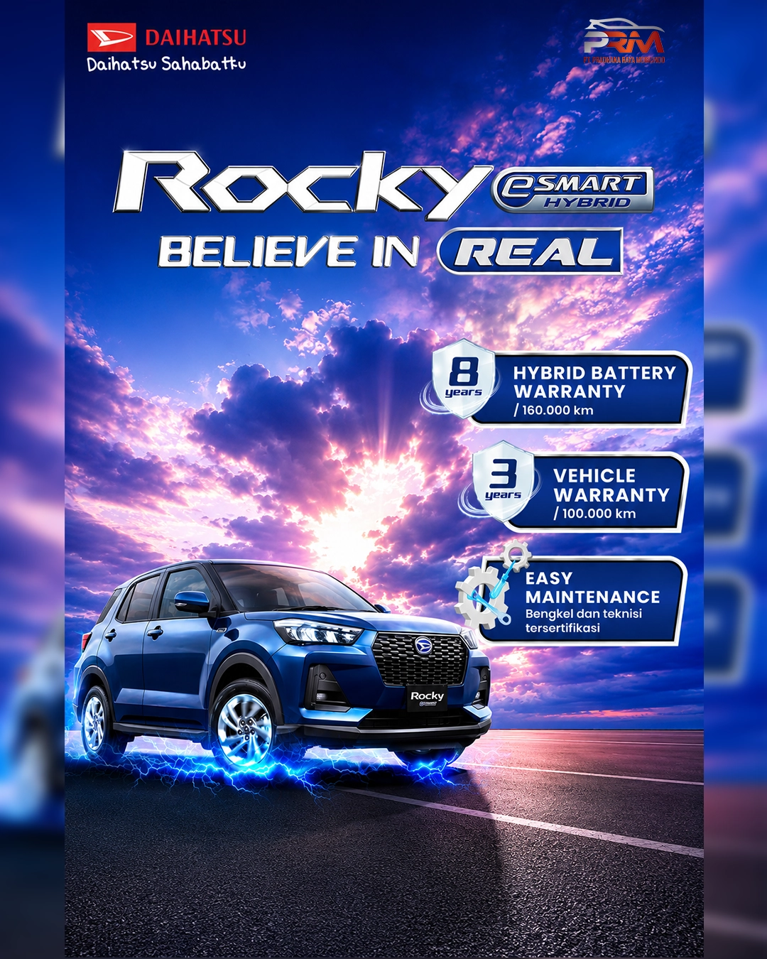 Daihatsu PRM Banner